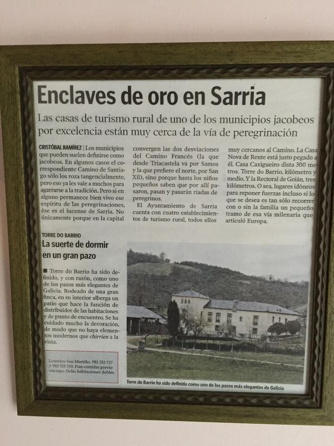 Pazo Torre Do Barrio Hotel Ferreiros  Eksteriør billede